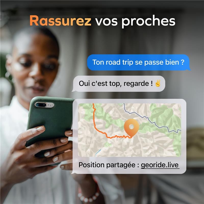 GeoRide mini - Tracker GPS Moto